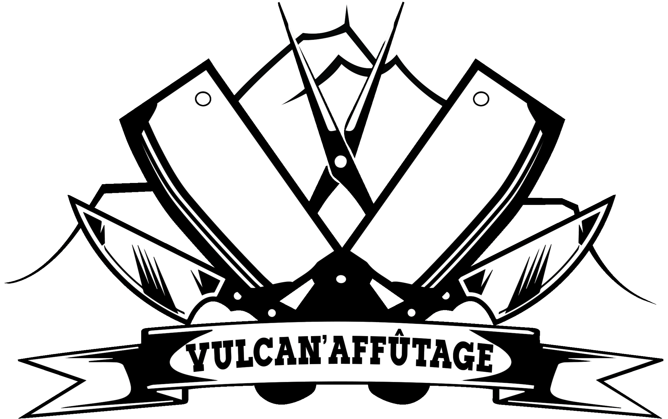 Logo Vulcan'Affûtage, atelier d'affûtage et coutellerie à Clermont-Ferrand et alentours